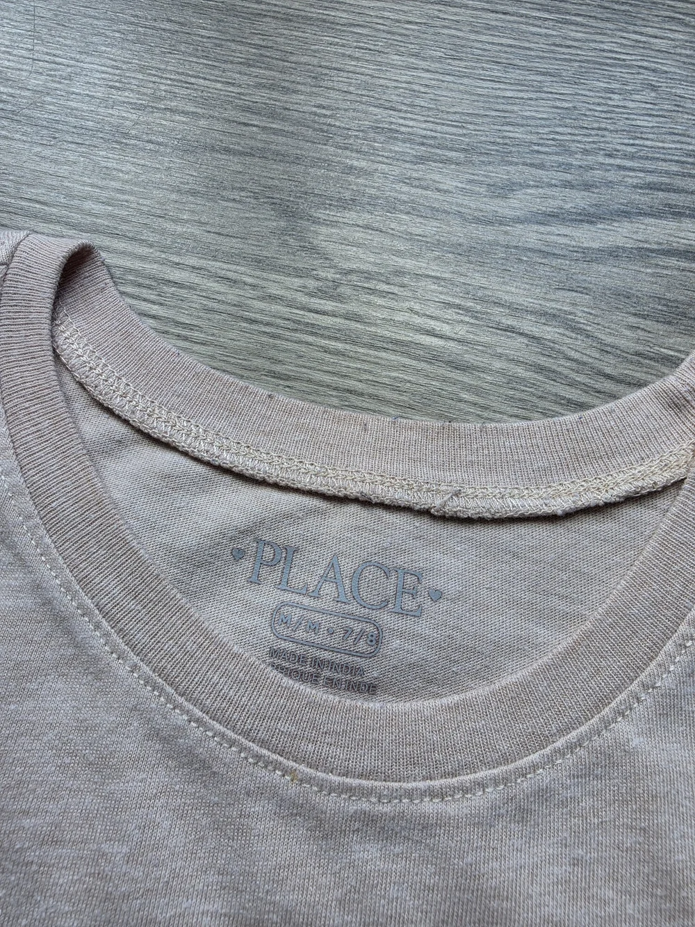 3/$6 Beautiful Graphic Tee for Girls - Ivory with Brown & Gold Art